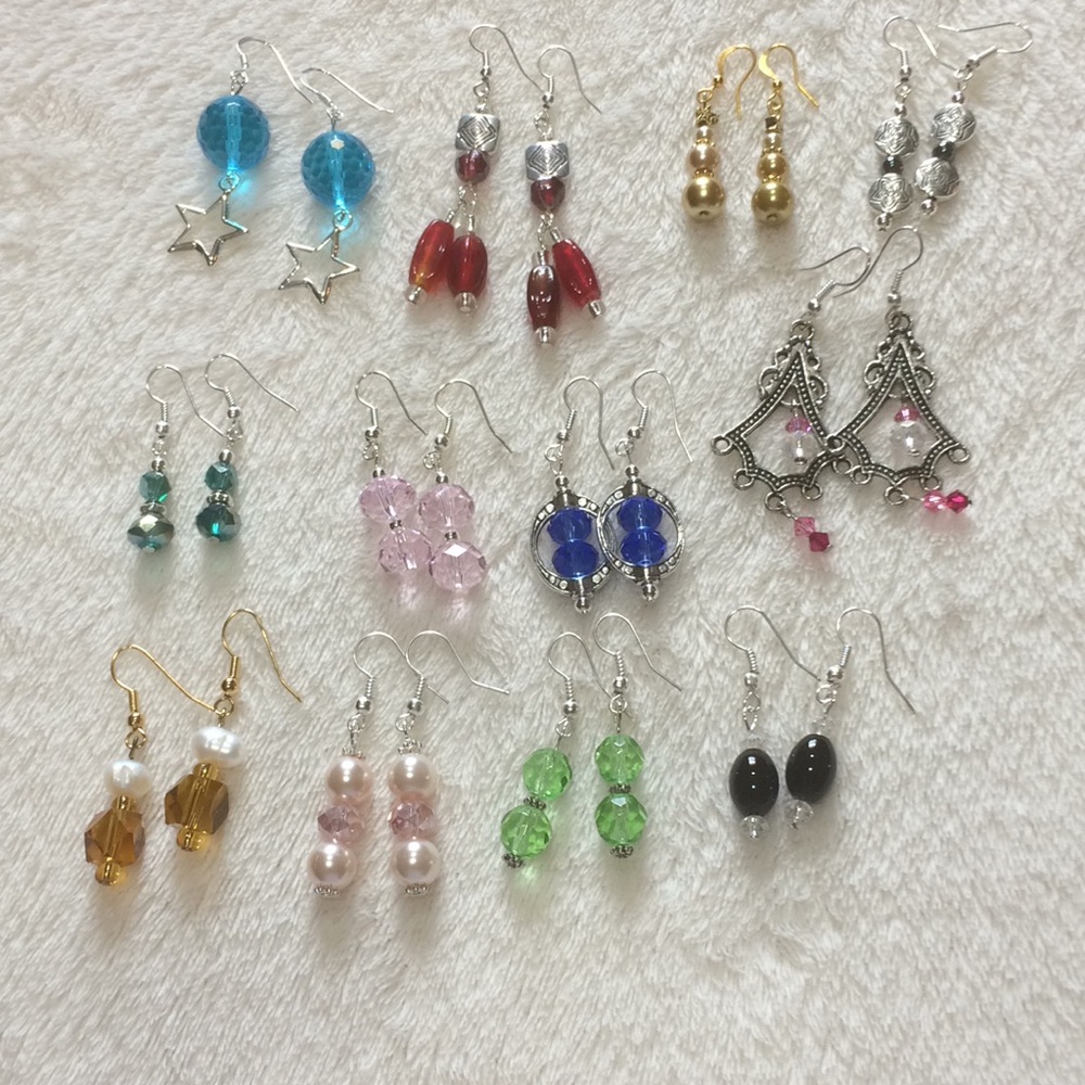 Earrings by the DOZEN!
